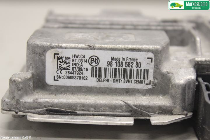 Peugeot 2008 13-20 Styrenhet Övrigt