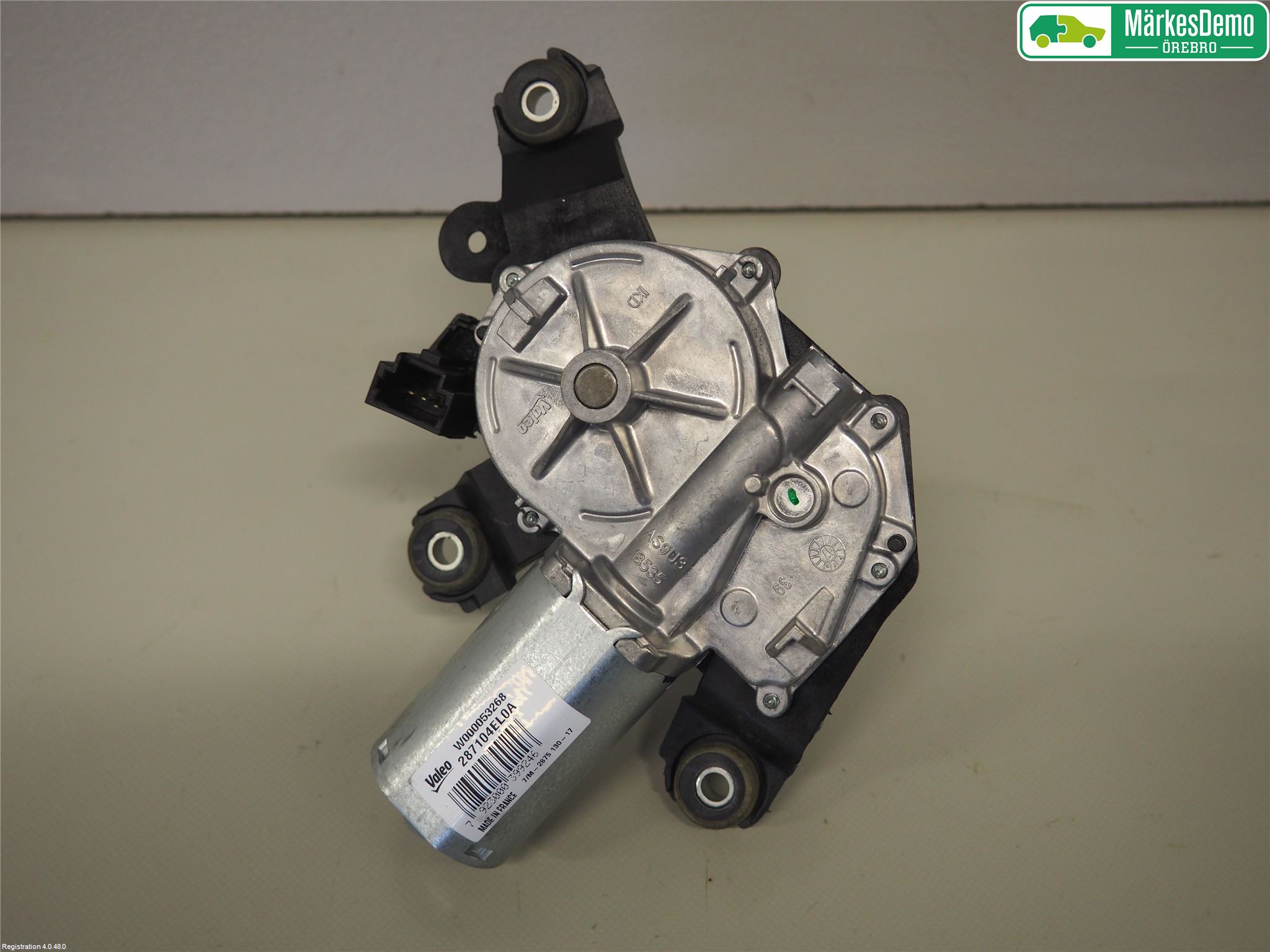 Nissan QASHQAI 14-17 Torkarmotor Baklucka