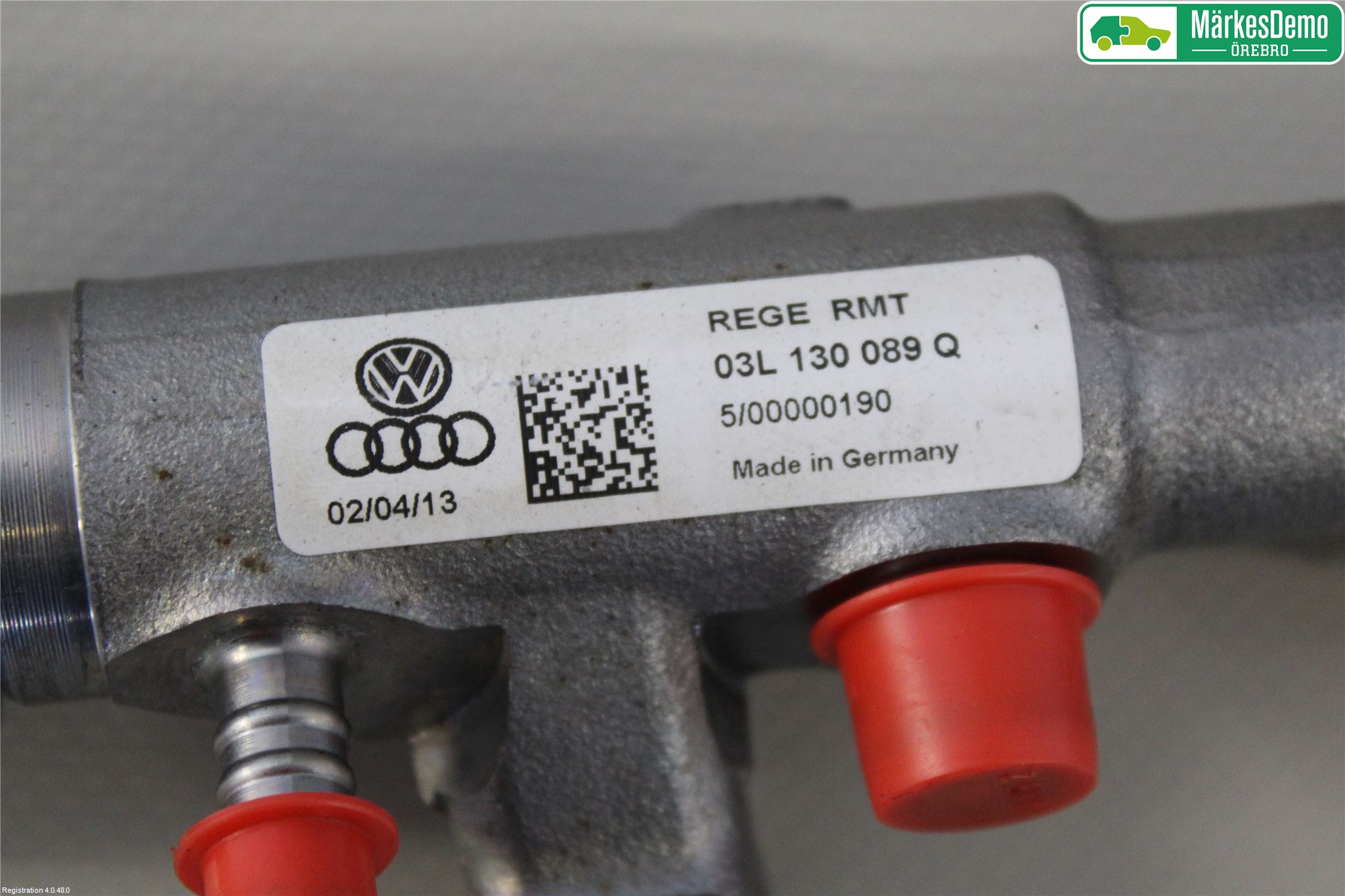 Audi Q5 09-16 Injbränslefördelare