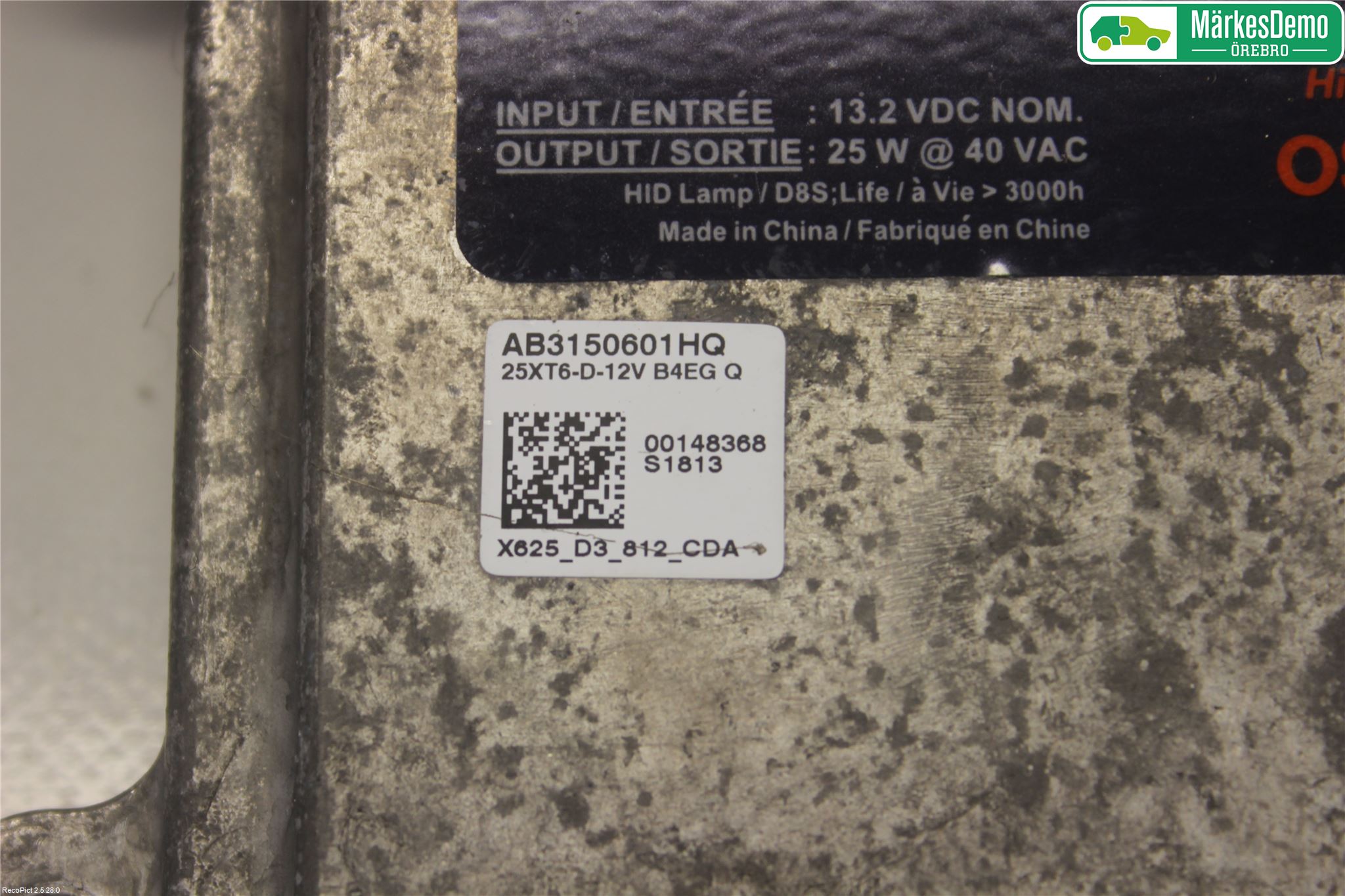 Kia NIRO (DE) 17-22 Styrenhet Strålkastare