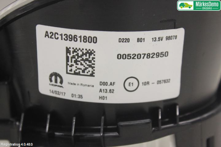 Fiat TIPO/CROSS 16- Instrument Komb