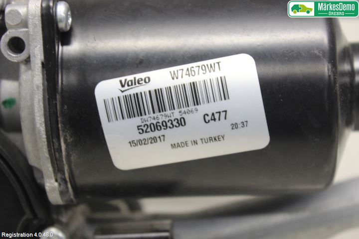 Fiat TIPO/CROSS 16- Torkarmotor Vindruta