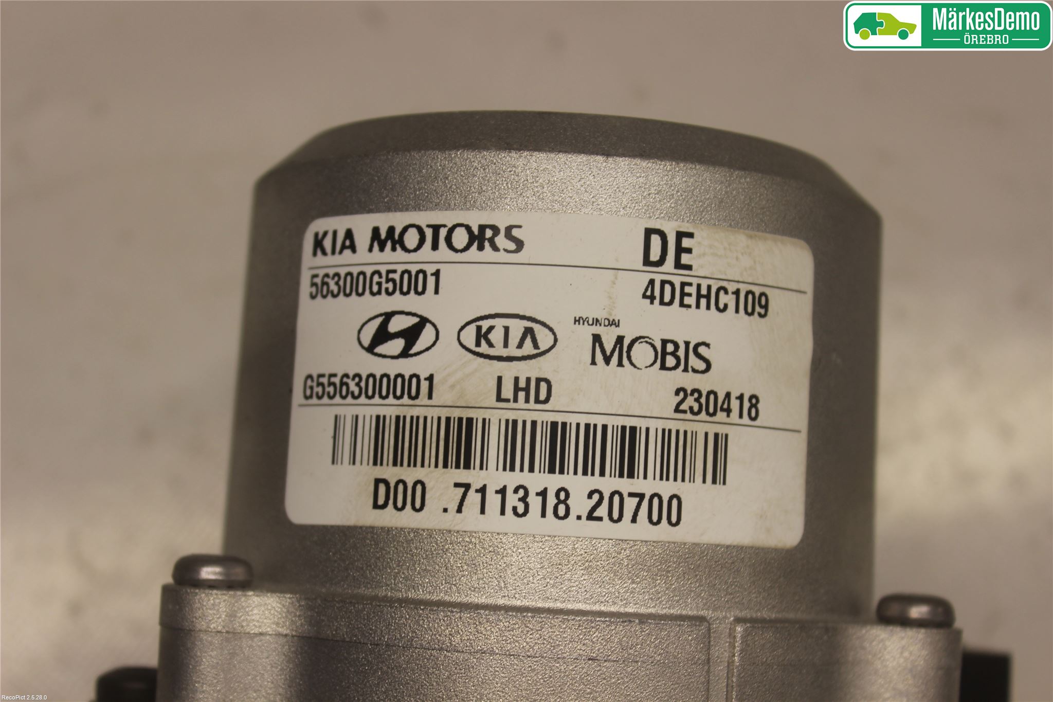 Kia NIRO (DE) 17-22 Rattaxelagg Med Inb Servo