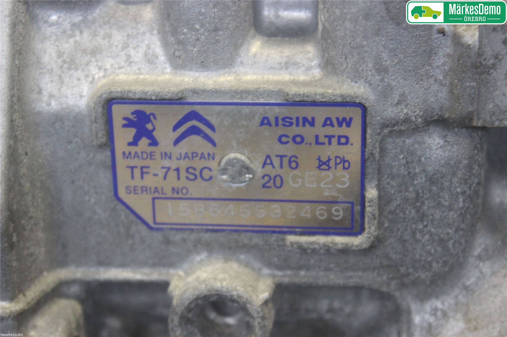 Peugeot 308 14-21 Växellåda Automat