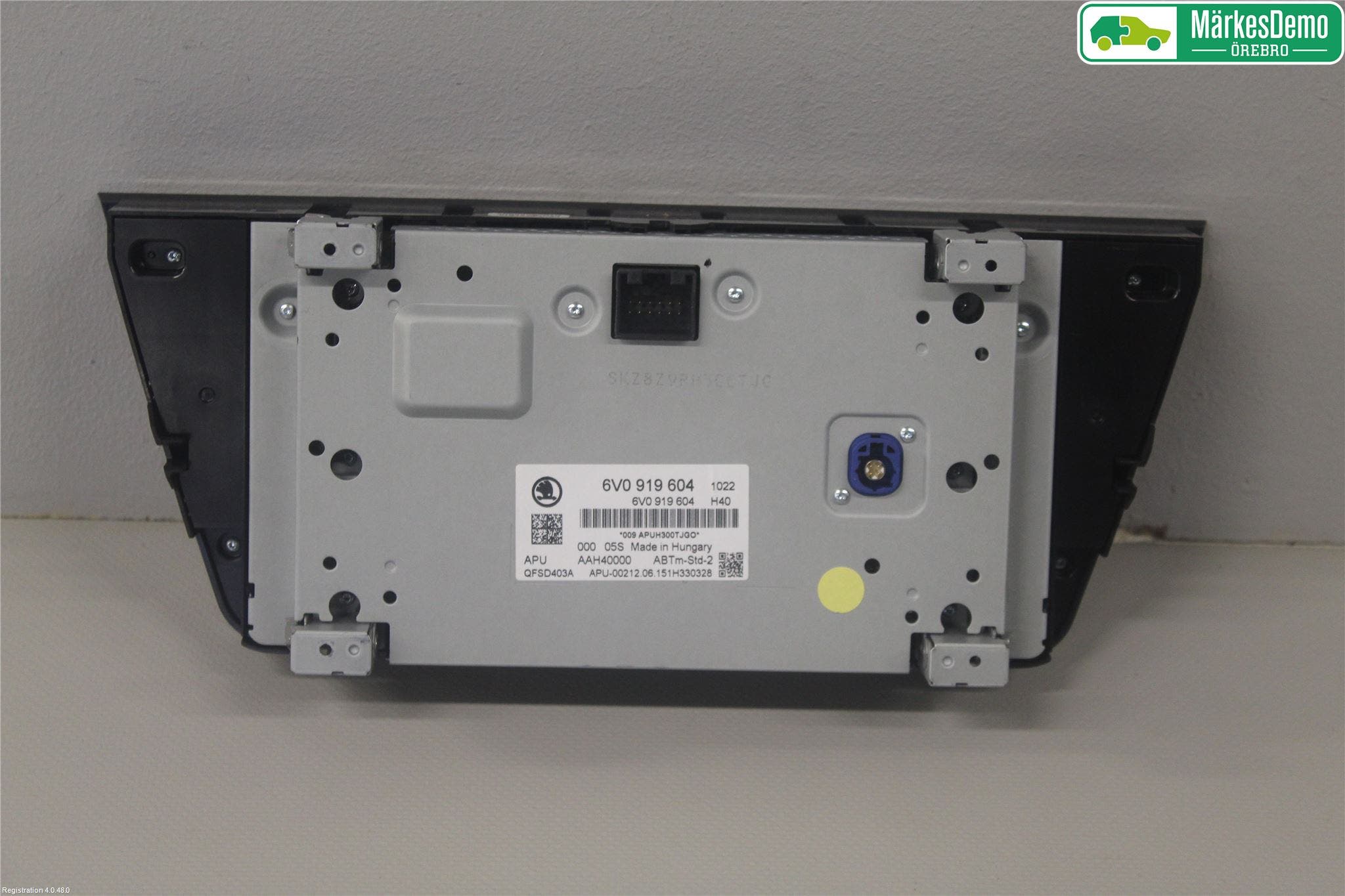 Skoda FABIA 15-21 Radio