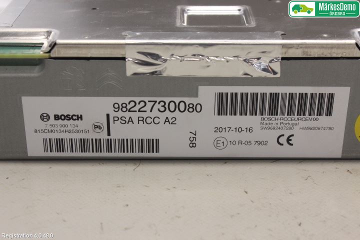 Peugeot 5008 17-24 Radio