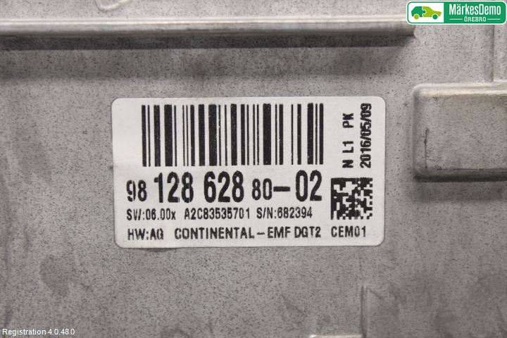 Peugeot 2008 13-20 Bildskärm