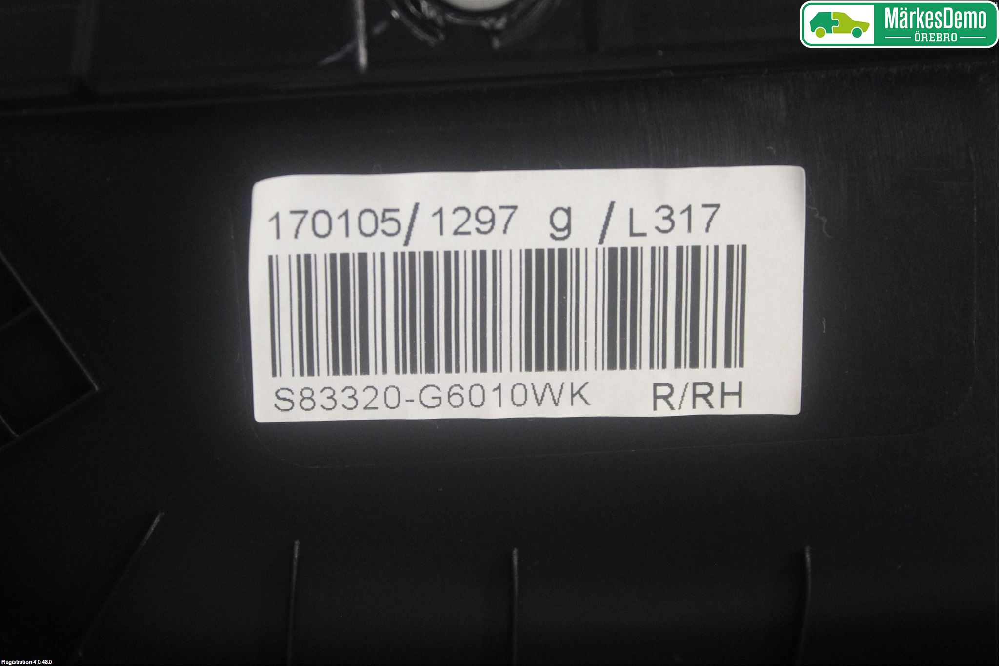 Kia PICANTO 17- Dörrklädsel Hö