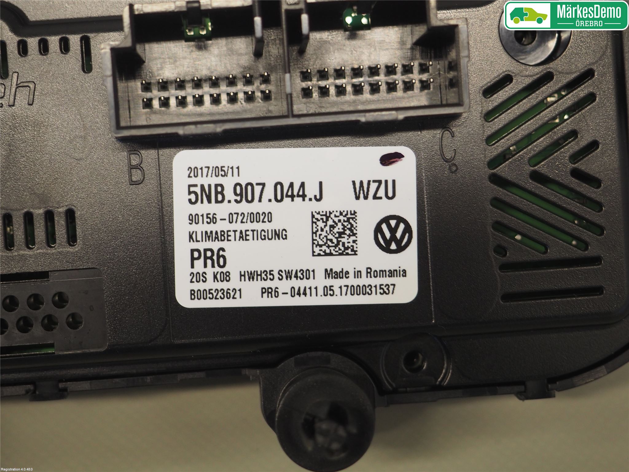 Volkswagen VW TIGUAN 16-24 Ac Styrenhet Ac Manöveren