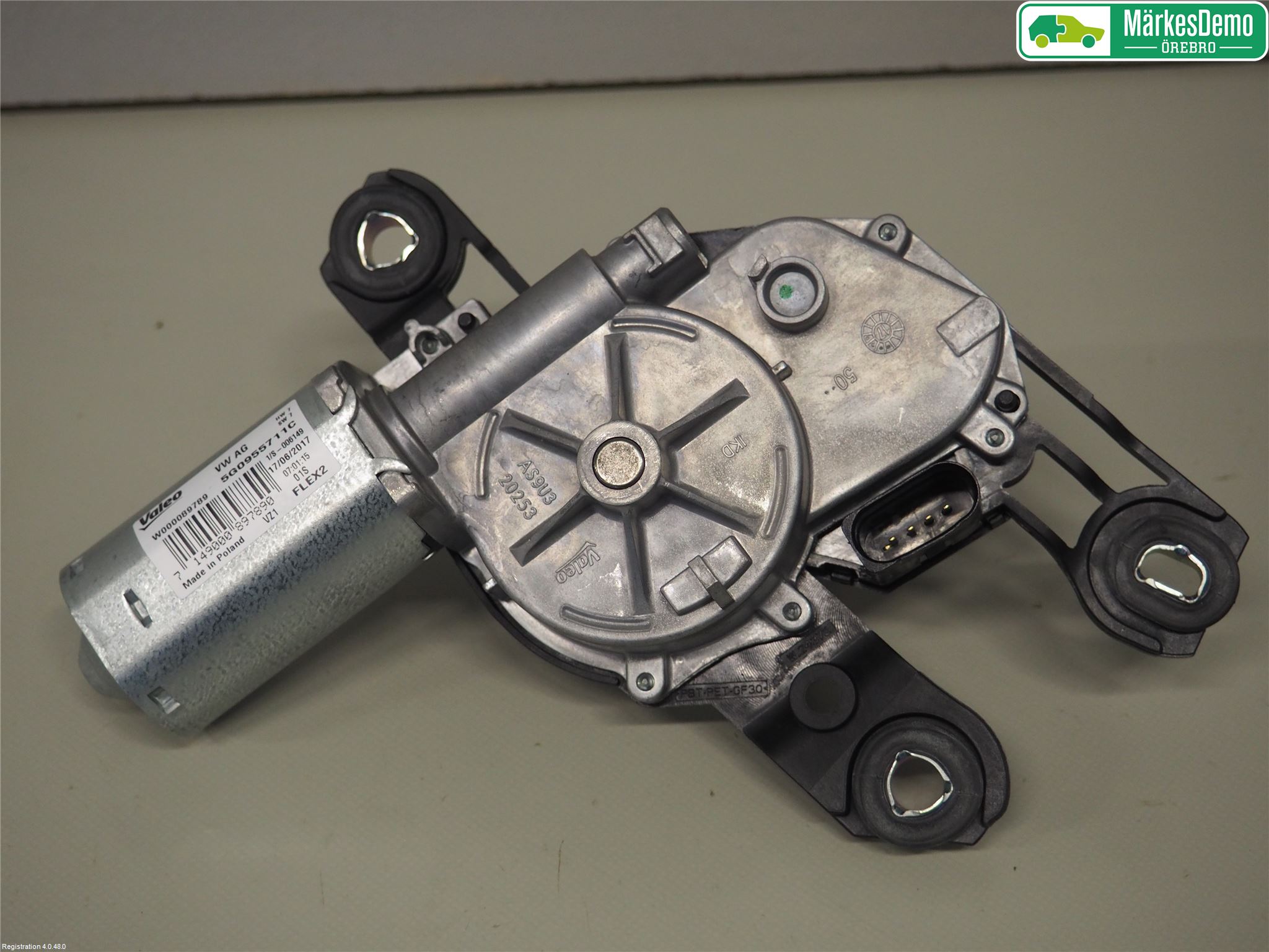 Volkswagen VW TIGUAN 16-24 Torkarmotor Baklucka