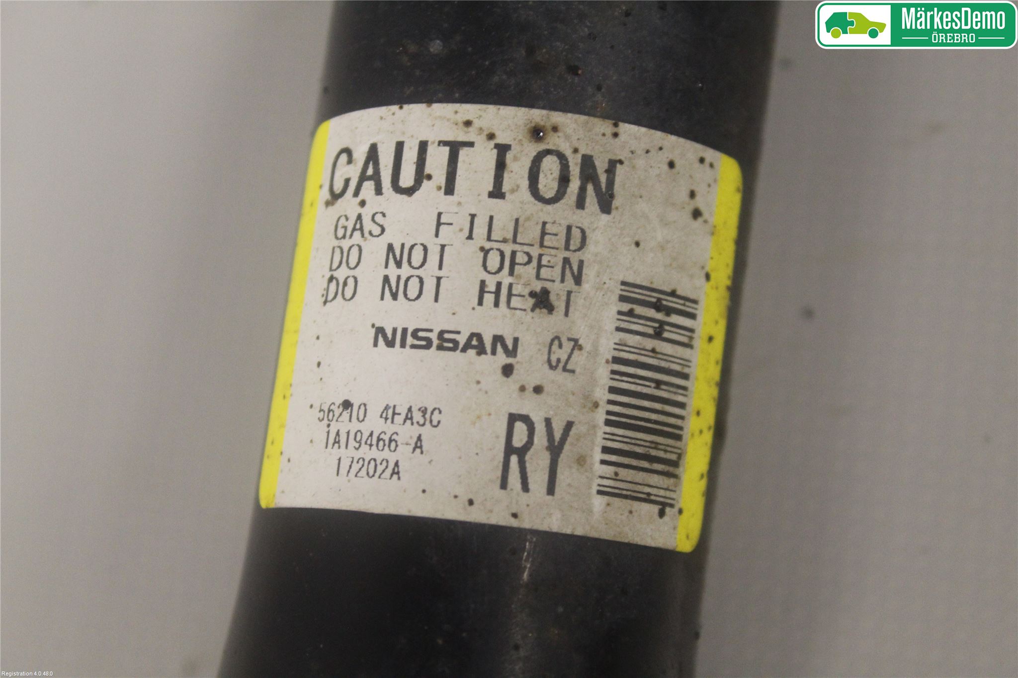 Nissan QASHQAI 14-17 Stötdämpare Bak