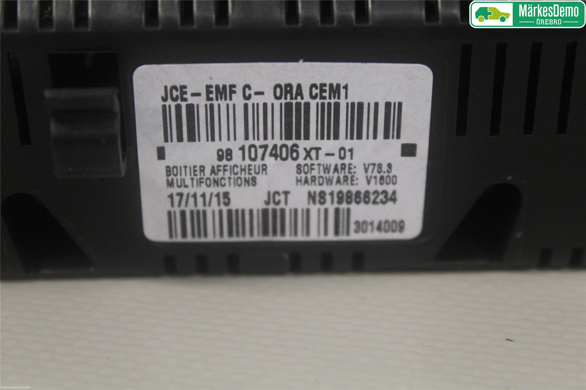 Citroen C3 10-17 Färddator