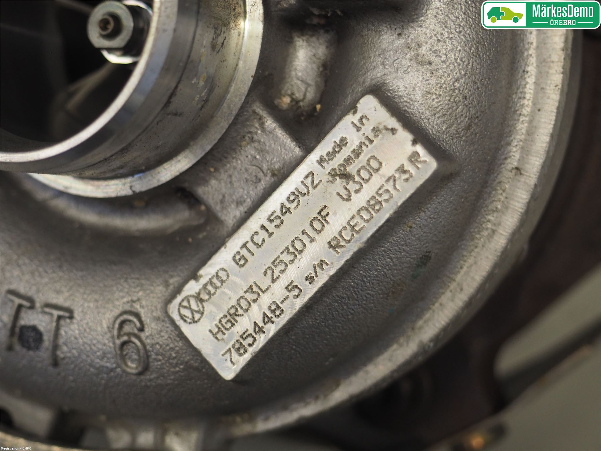 Volkswagen VW PASSAT 11-14 Turboaggregat