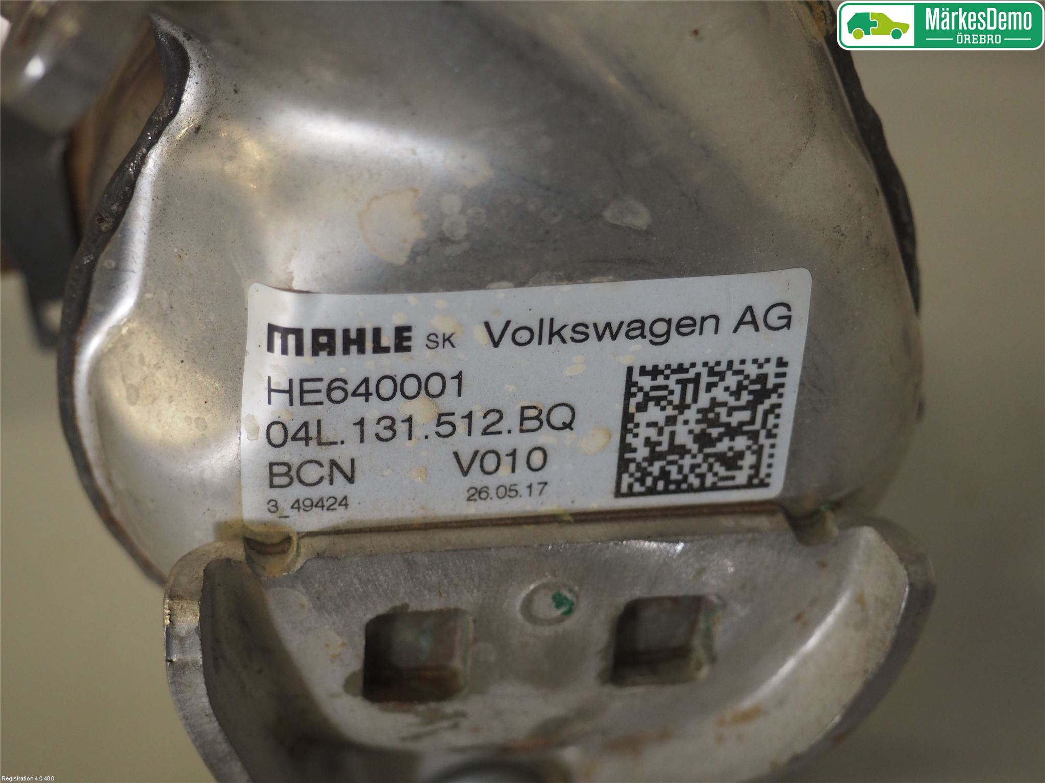 Volkswagen VW TIGUAN 16-24 Avgaskylare