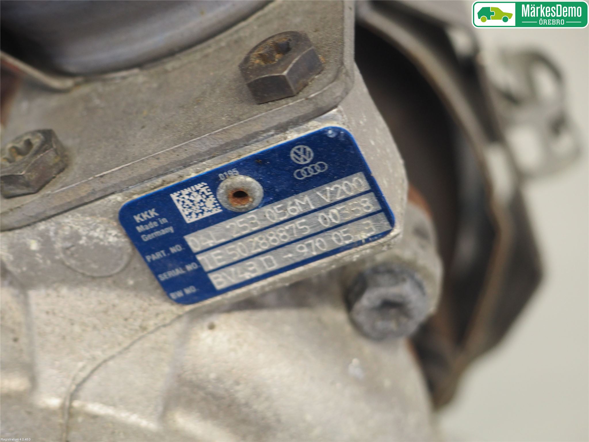Volkswagen VW TIGUAN 16-24 Turboaggregat