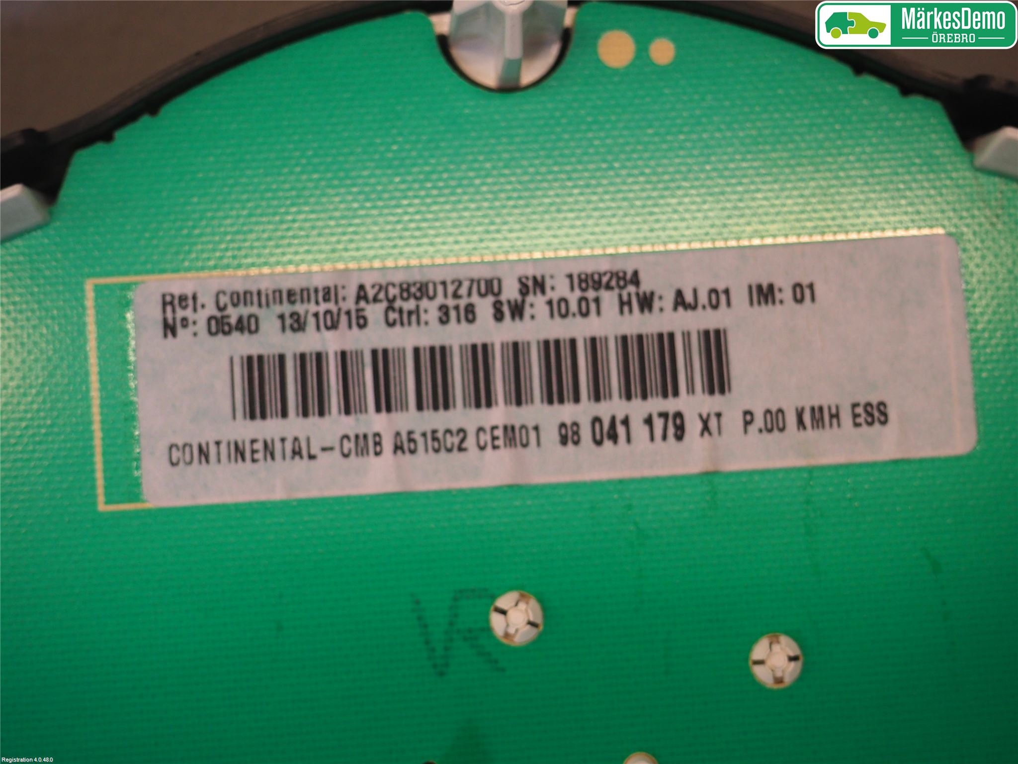 Citroen C3 10-17 Instrument Komb