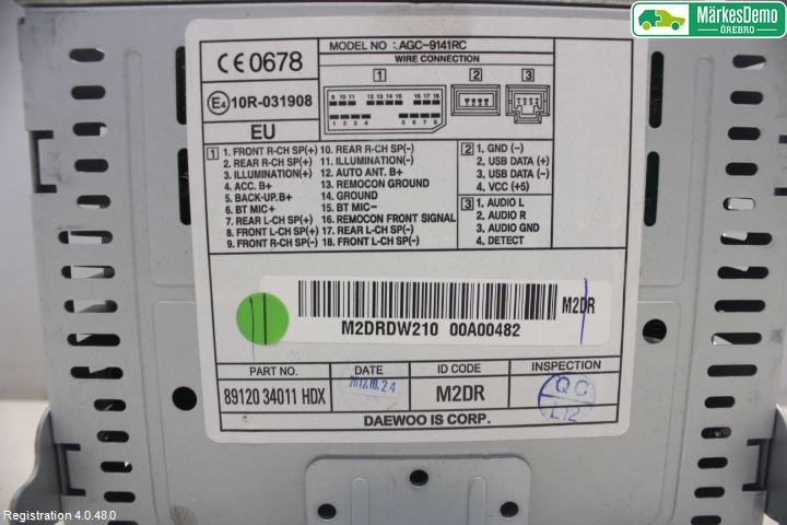 SsangYong SSANG YONG KORANDO Cd Radio - Multimediapanel