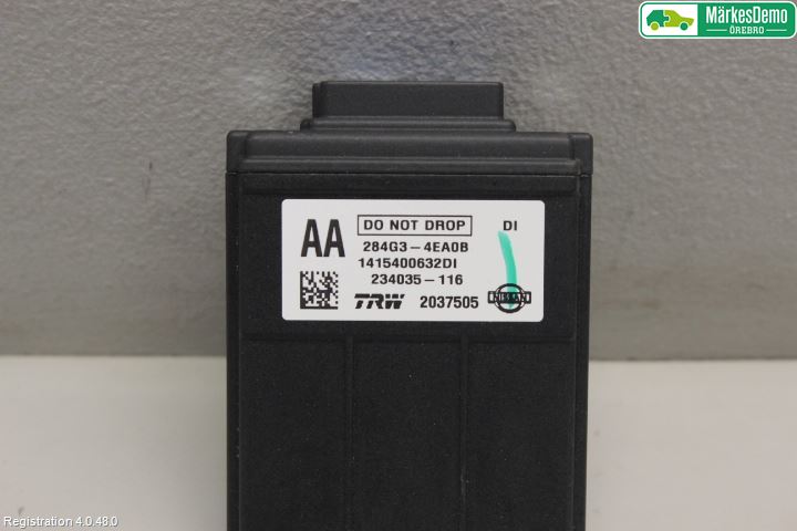 Nissan QASHQAI 14-17 Sensor Aktivt Kollisionsskydd