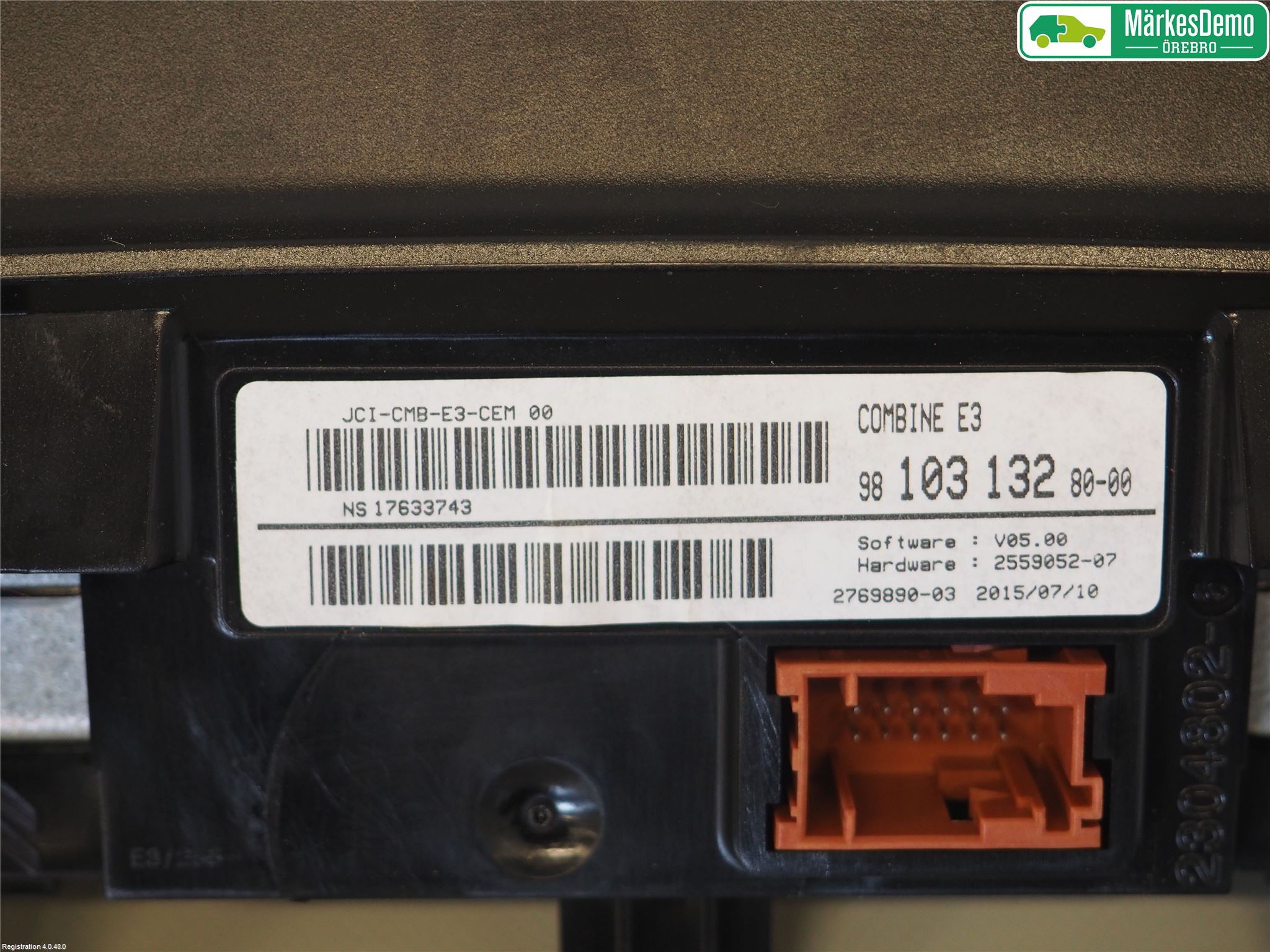 Citroen C4 CACTUS 14-20 Instrument Komb