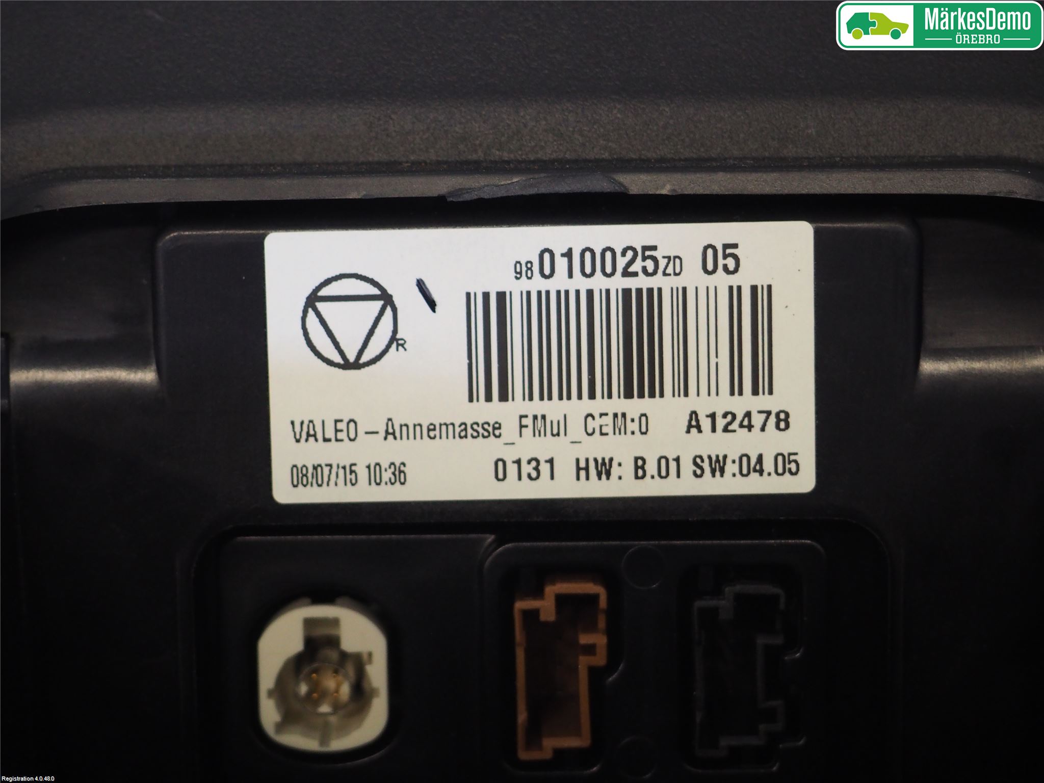 Citroen C4 CACTUS 14-20 Bildskärm