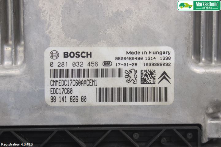 Peugeot 308 14-21 Styrenhet Insprut Bensin