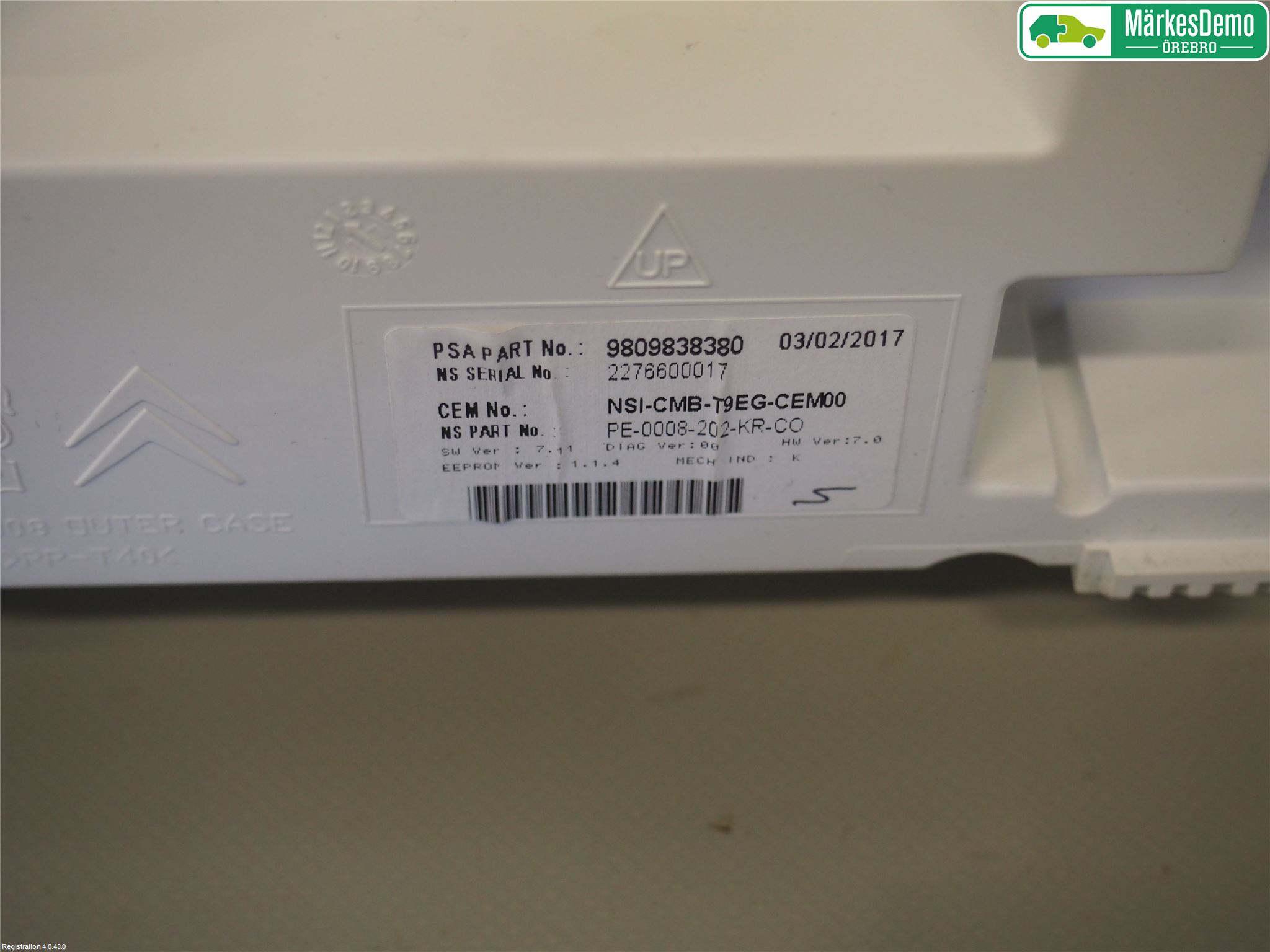 Peugeot 308 14-21 Instrument Komb