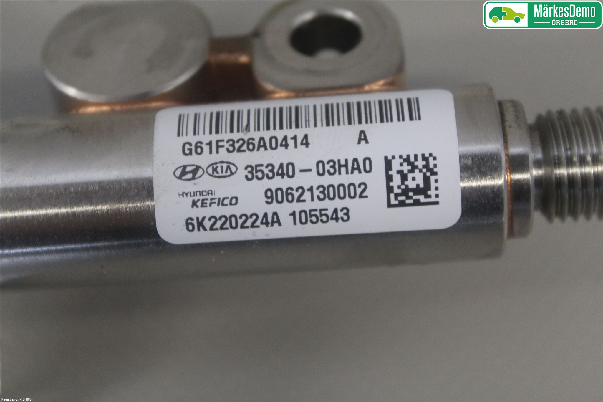 Kia NIRO (DE) 17-22 Injbränslefördelare