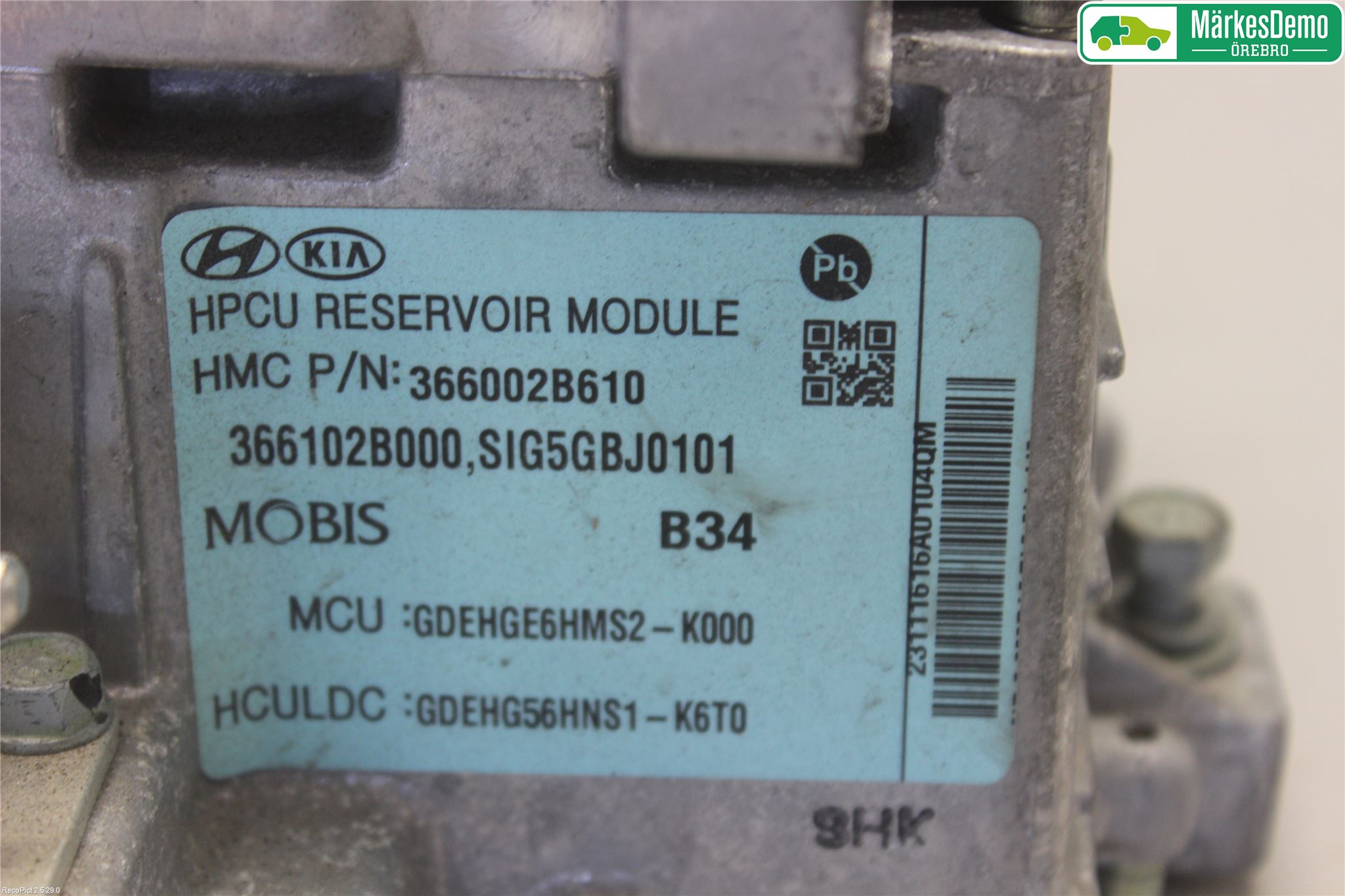 Kia NIRO (DE) 17-22 Hybridconverter