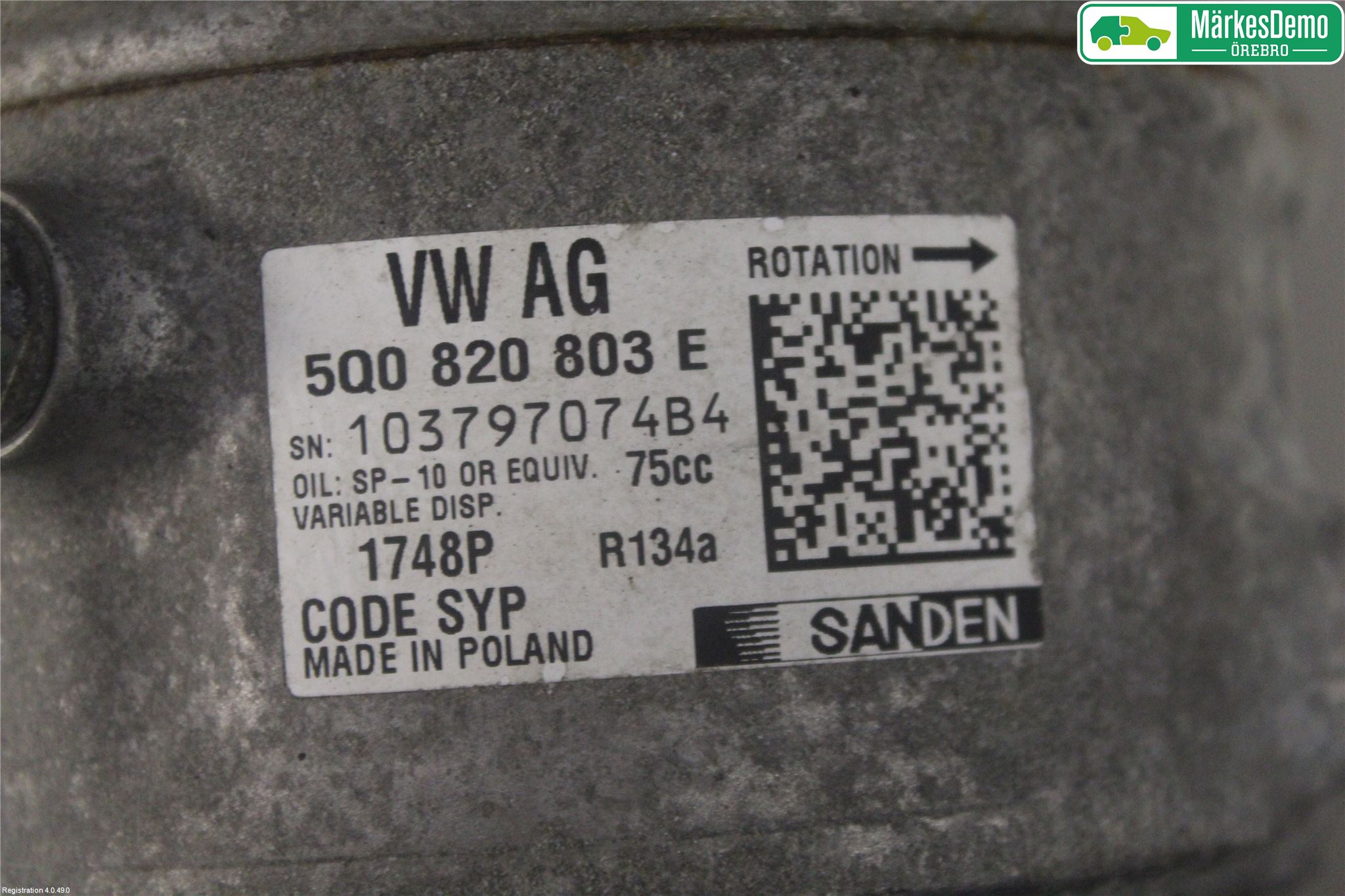 Skoda RAPID Ac Kompressor