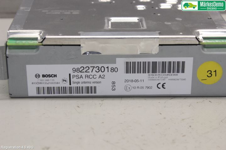 Citroen COTROEN C3 17-24 Radio