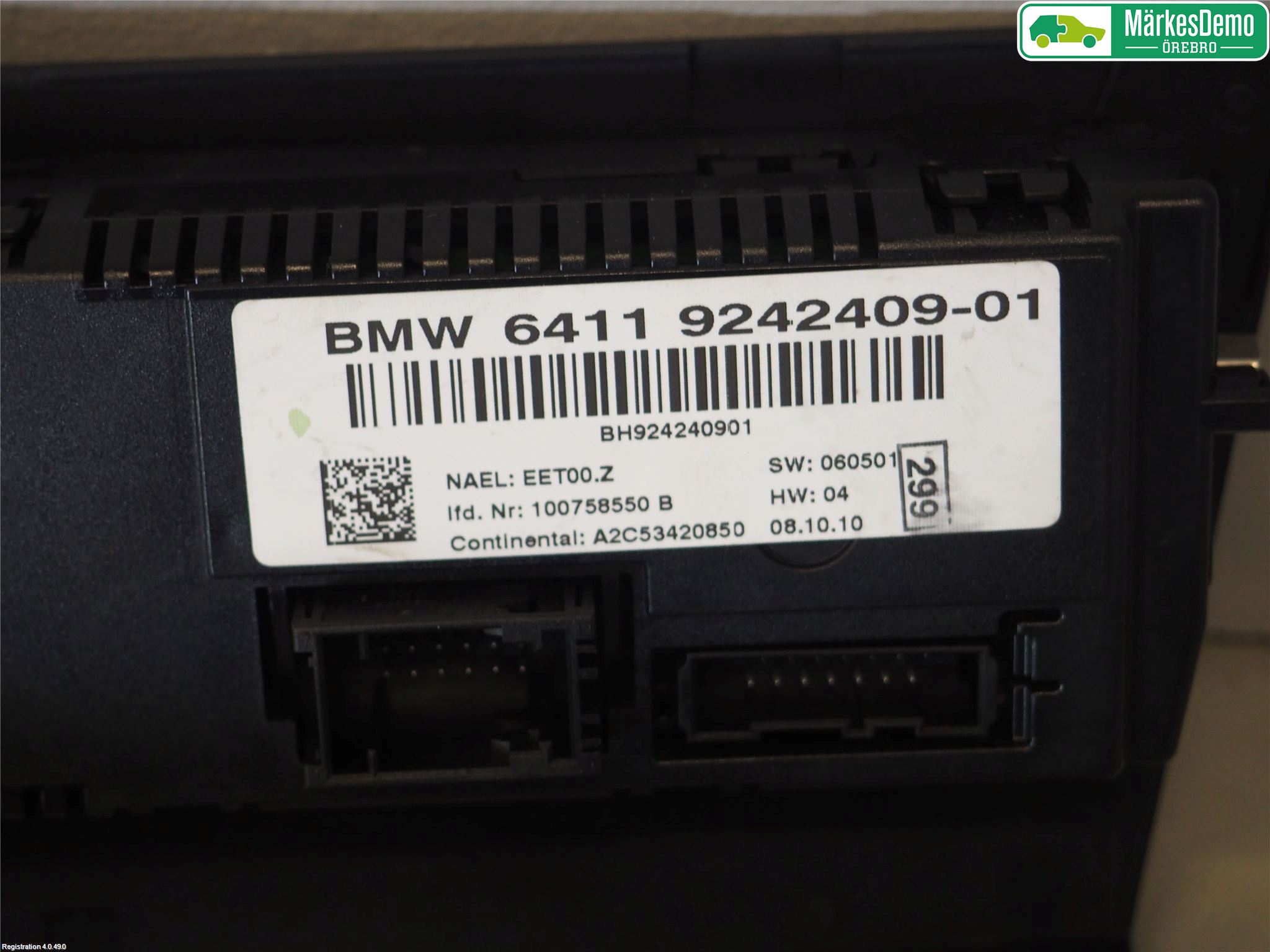 BMW 3 E90/91 SED/TOU 05-12 Ac Styrenhet Ac Manöveren
