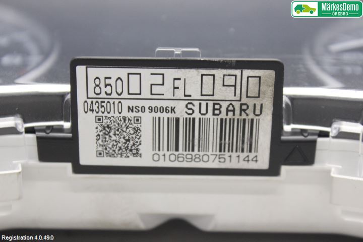 Subaru XV 18-22 Instrument Komb