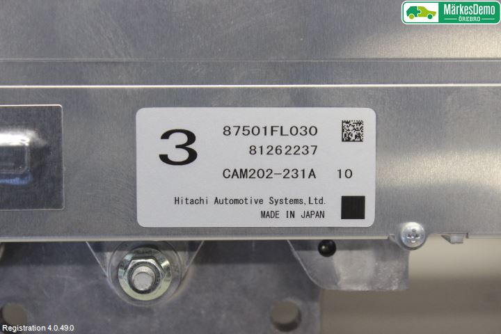 Subaru XV 18-22 Sensor Aktivt Kollisionsskydd