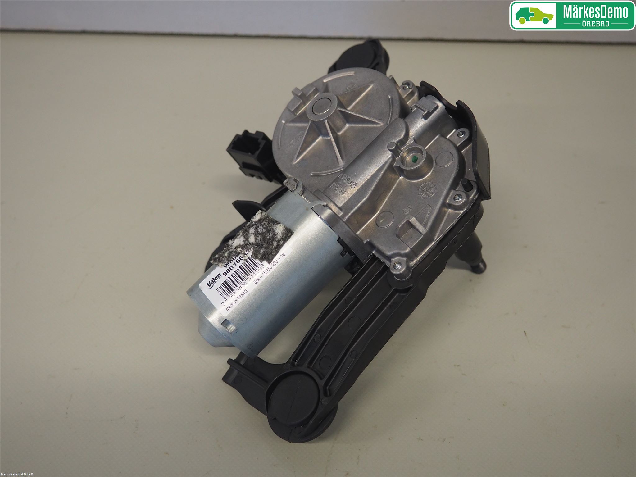 Citroen C4 CACTUS 14-20 Torkarmotor Baklucka