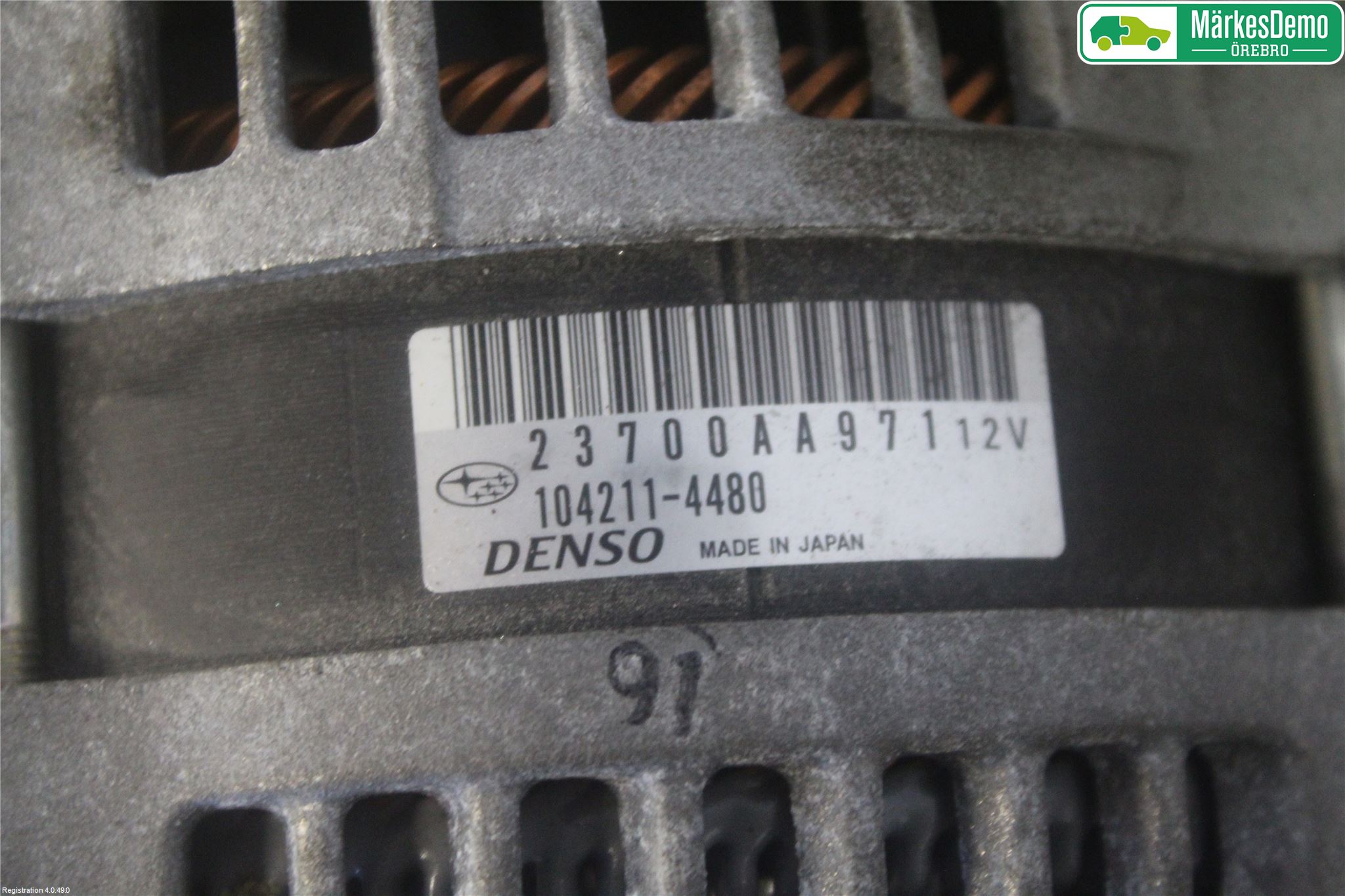 Subaru XV 18-22 Generator