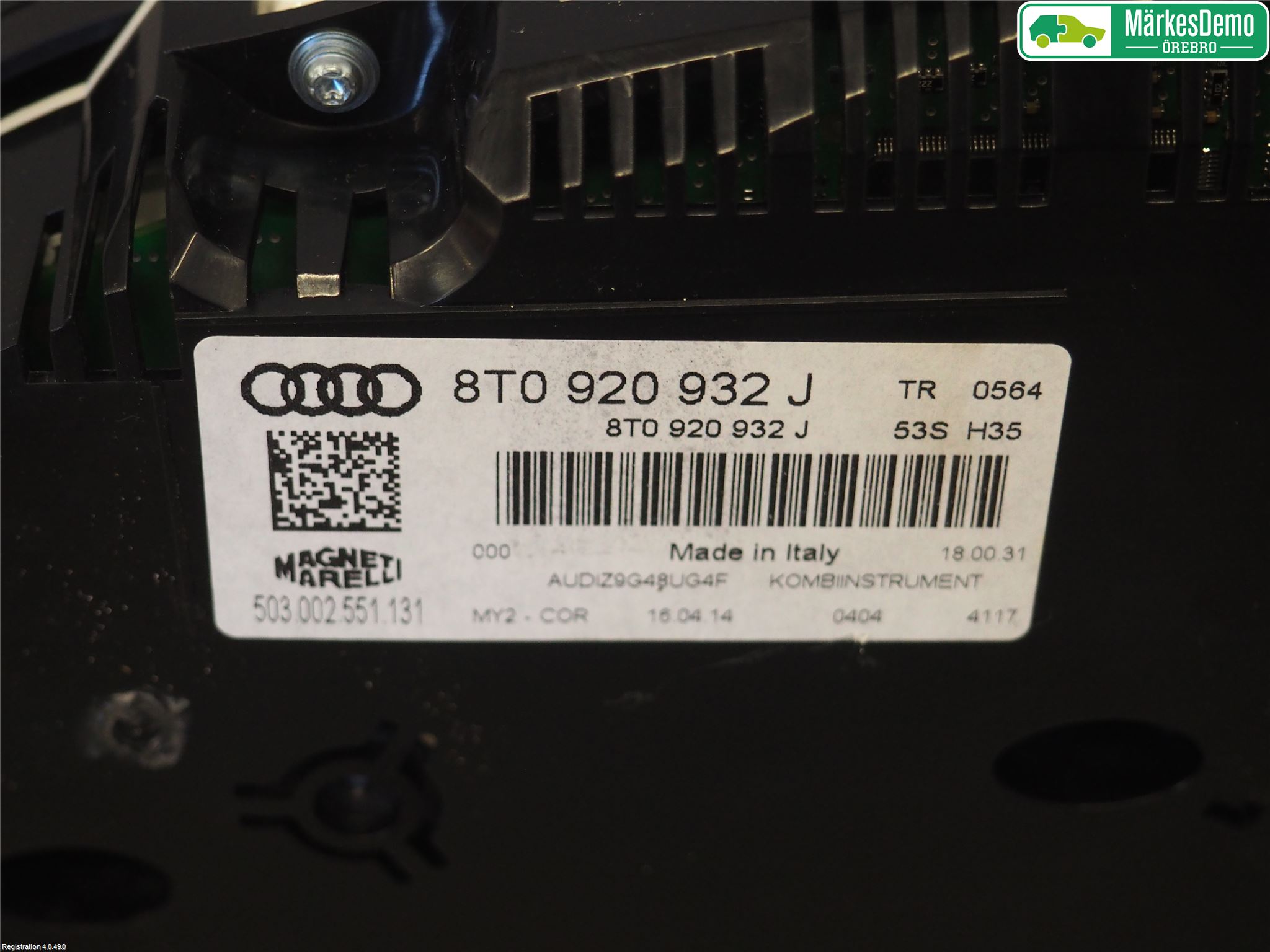 Audi A5 07-16 Instrument Komb