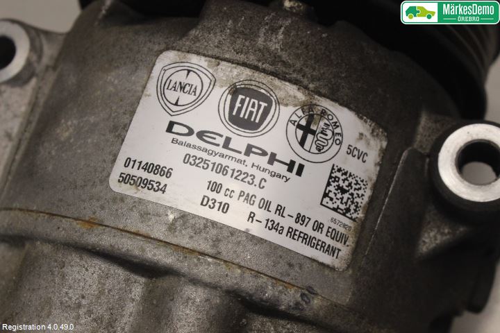 Alfa GIULIETTA Ac Kompressor