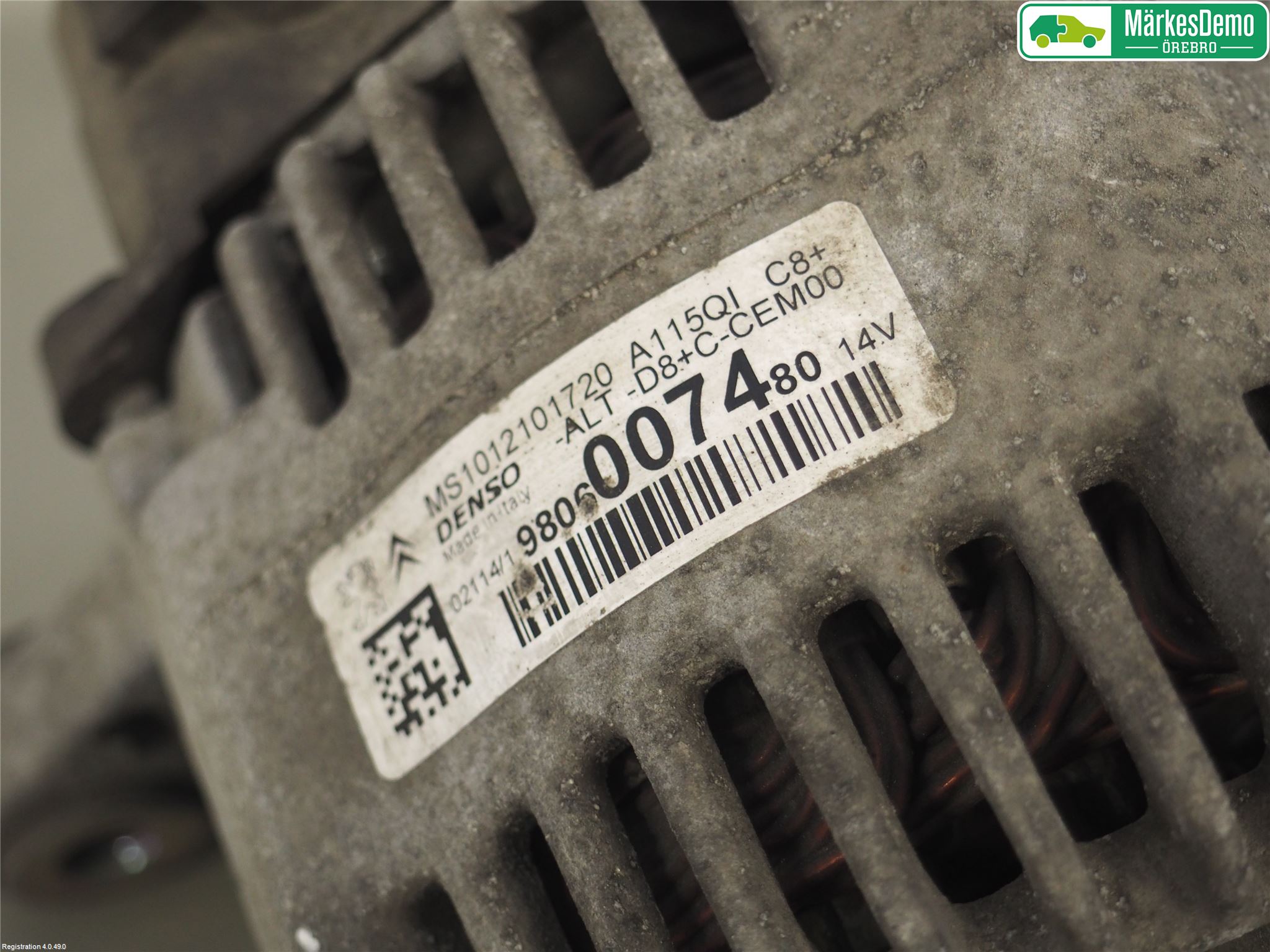 Peugeot 208 12-15 Generator