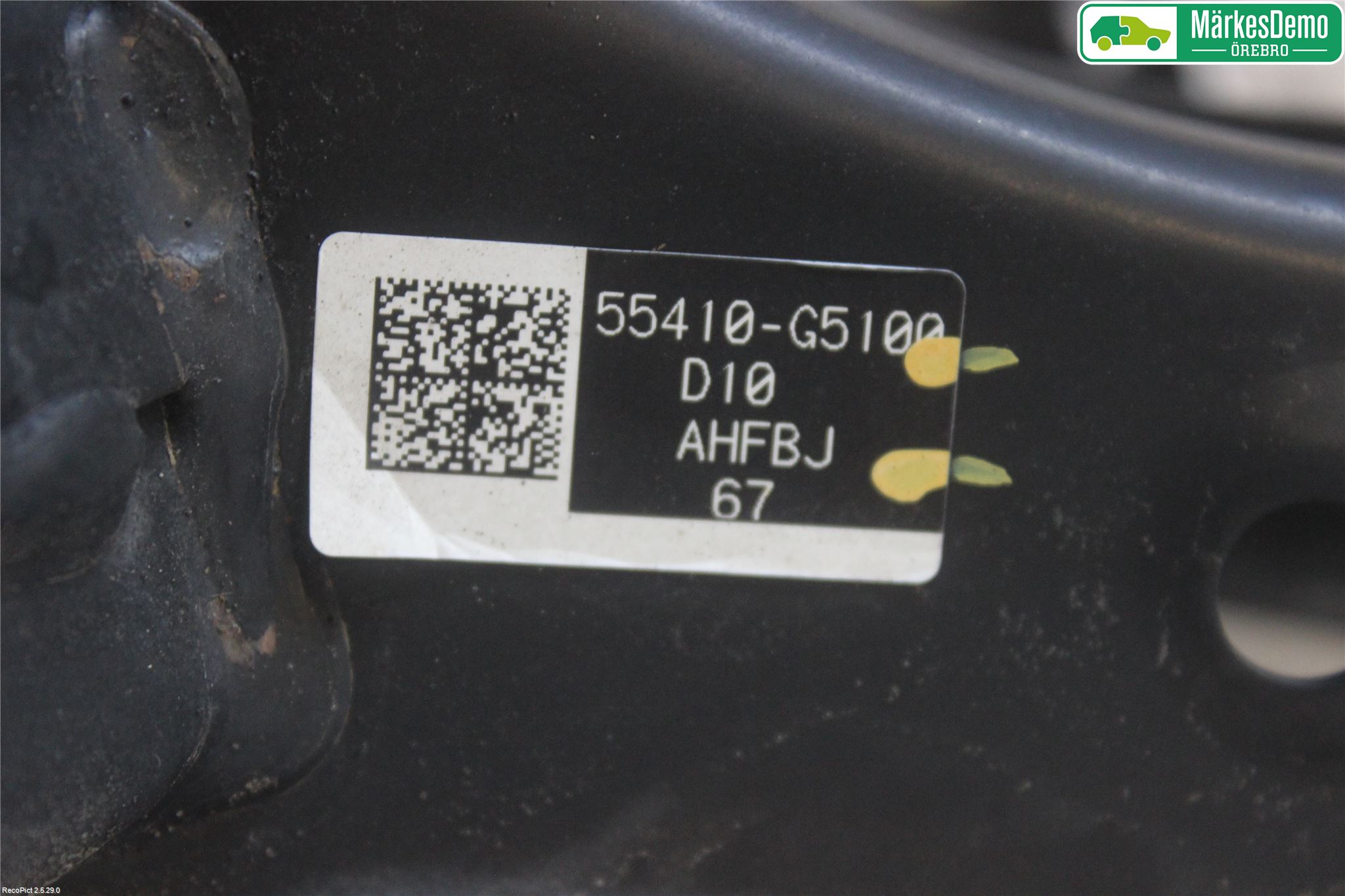 Kia NIRO (DE) 17-22 Bakaxelbalk