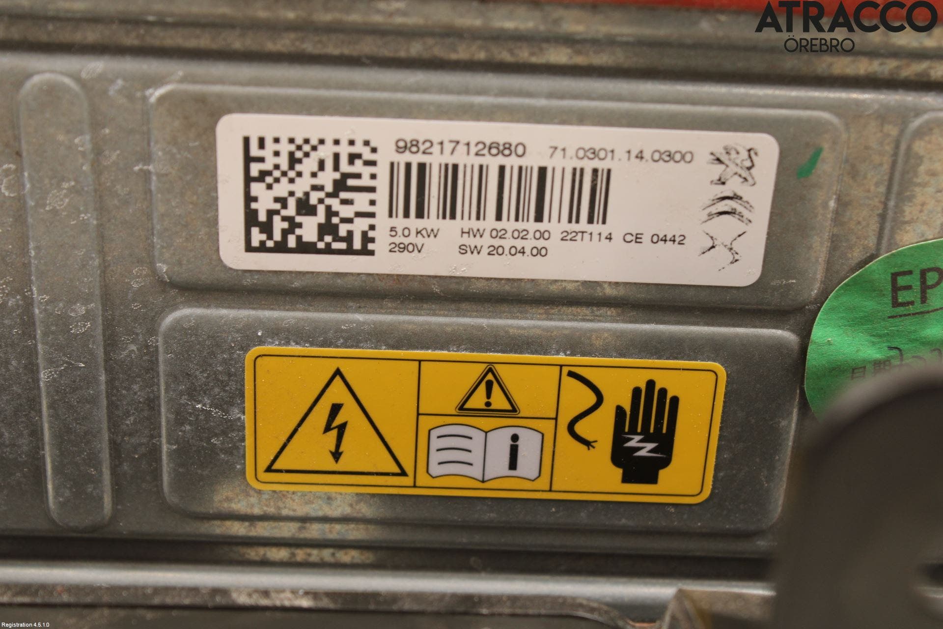 Peugeot 2008/E-2008 20- Kyl-Värme Övrigt