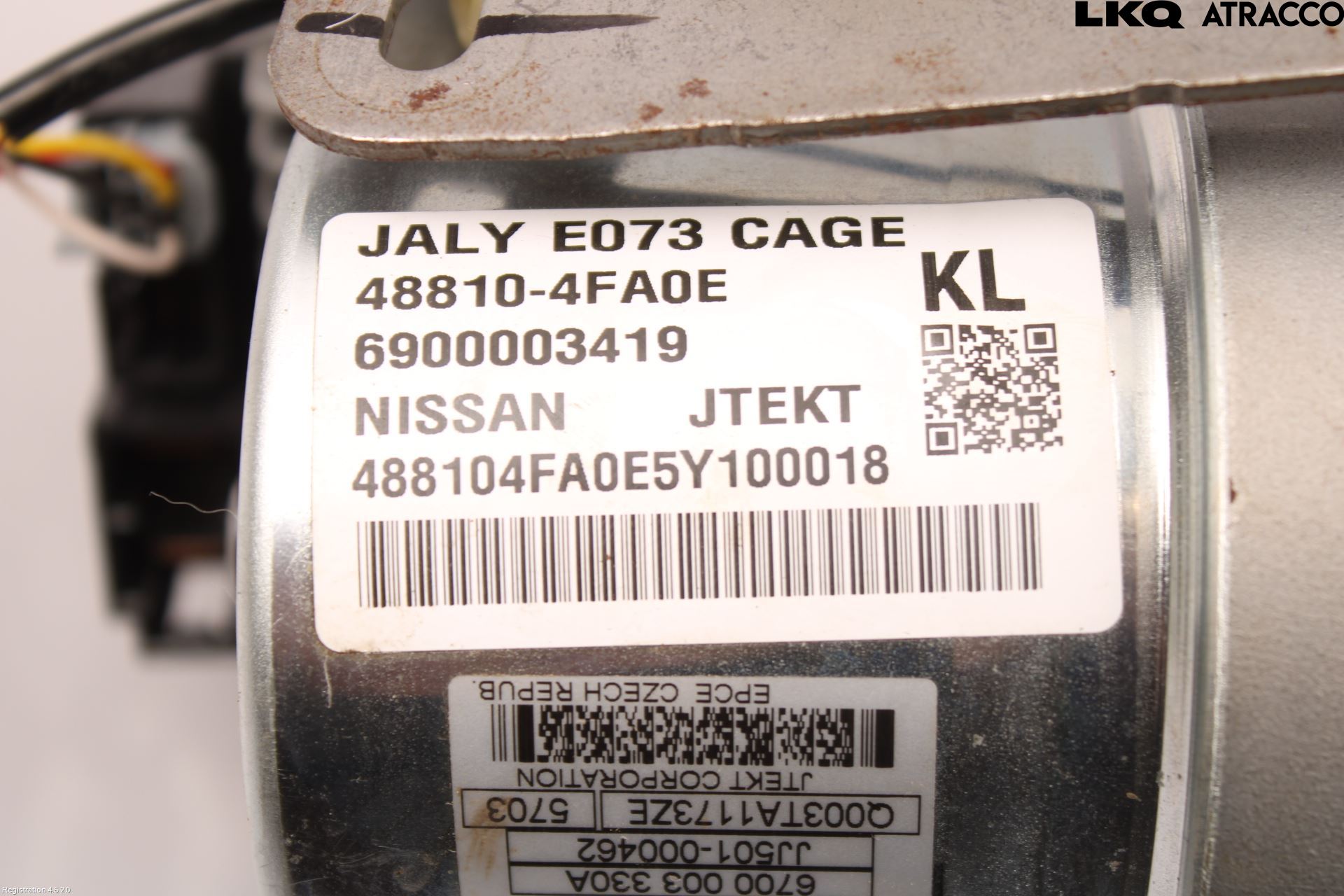 Nissan E-NV200/EVALIA Rattaxelagg Med Inb Servo