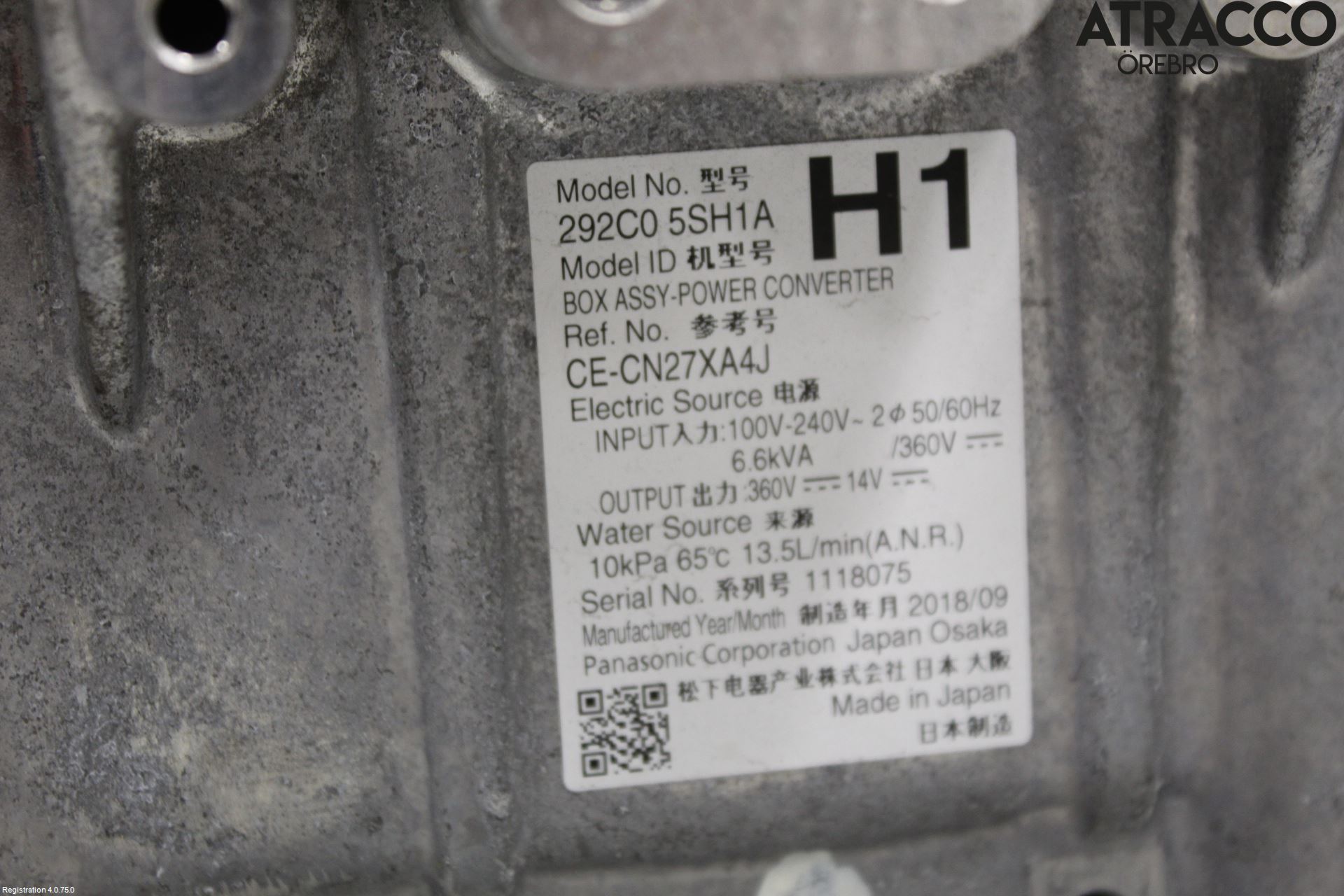 Nissan LEAF 18- Hybridconverter