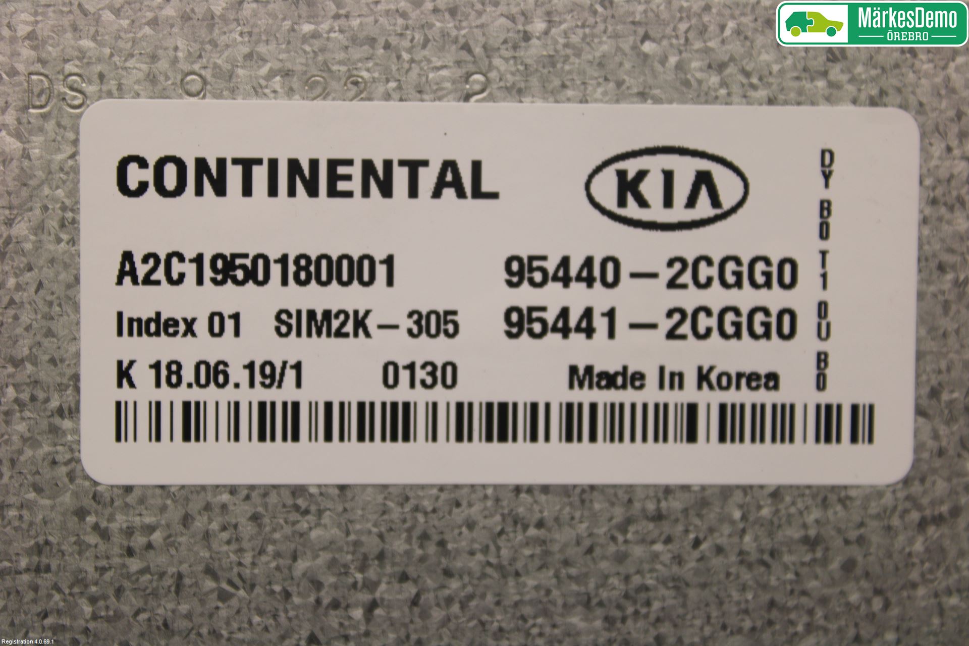 Kia STONIC 18->> Styrenhet Insprut Bensin