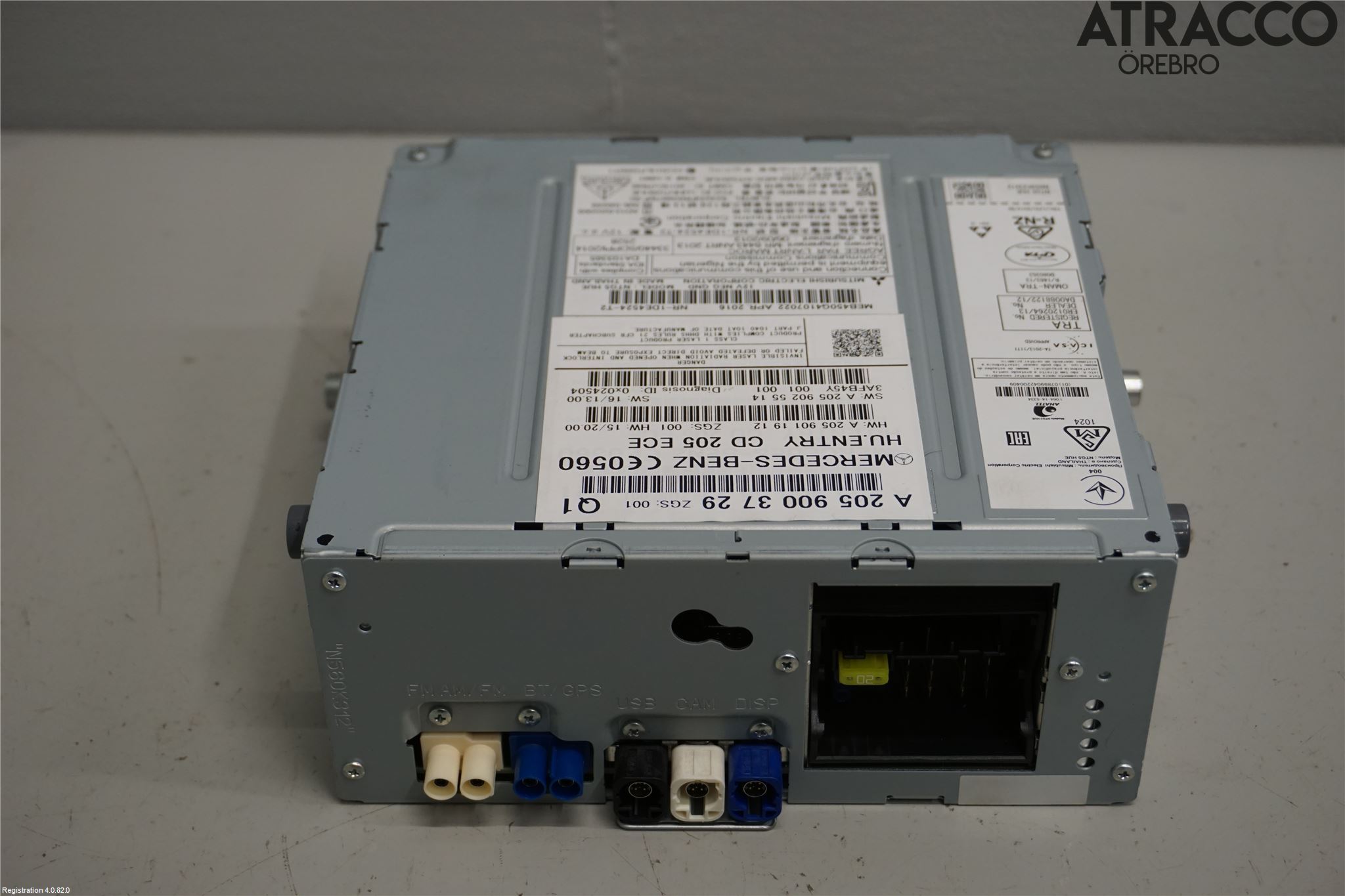 Mercedes-Benz MB C-KLASS (W205) 14-21 Cd Radio - Multimediapanel