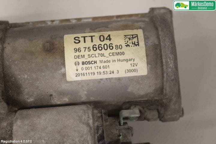 Citroen BERLINGO 08-18 Startmotor Diesel