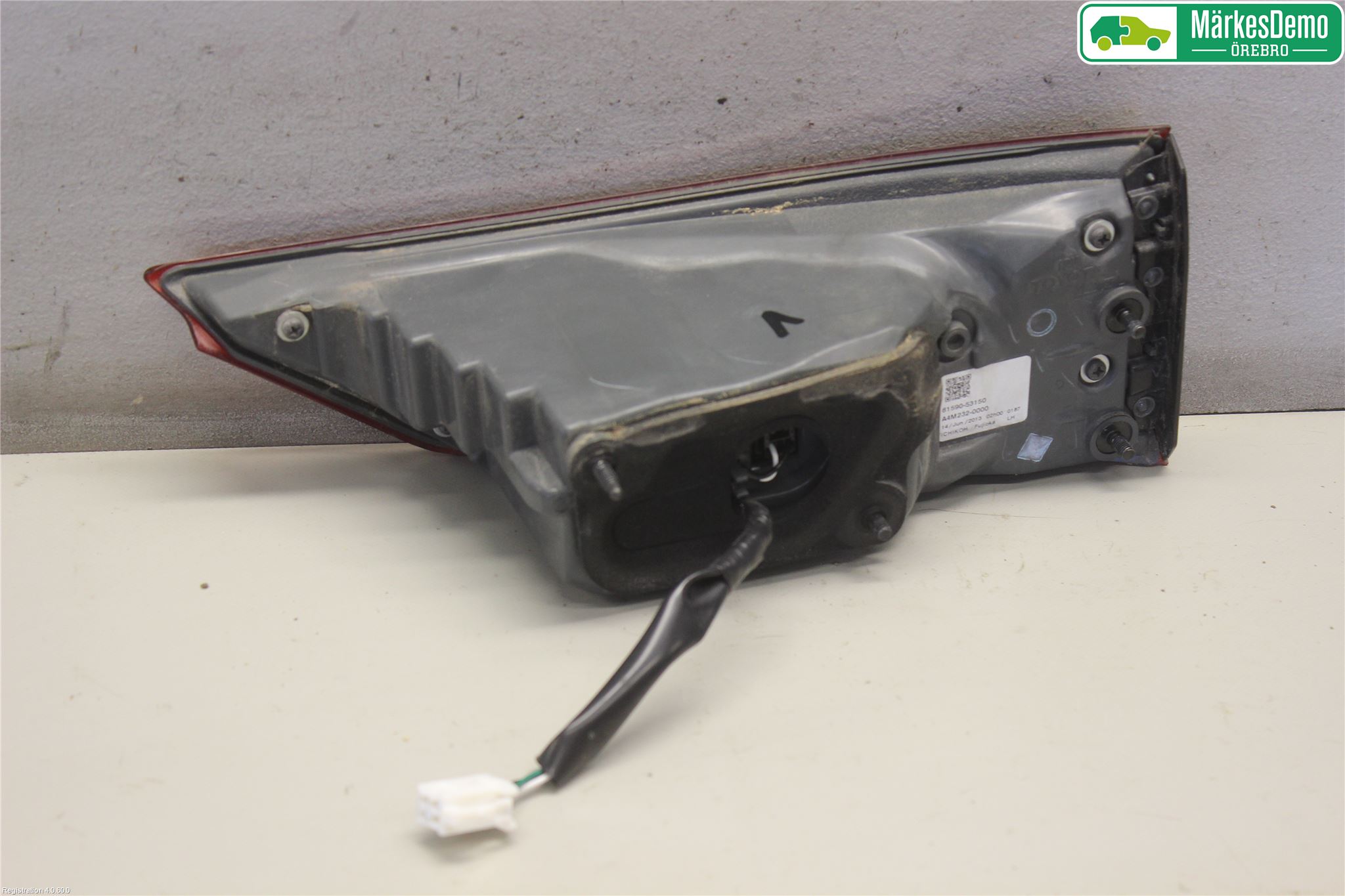 Lexus IS 250/350 14-20 Bakljus Lucka Vä