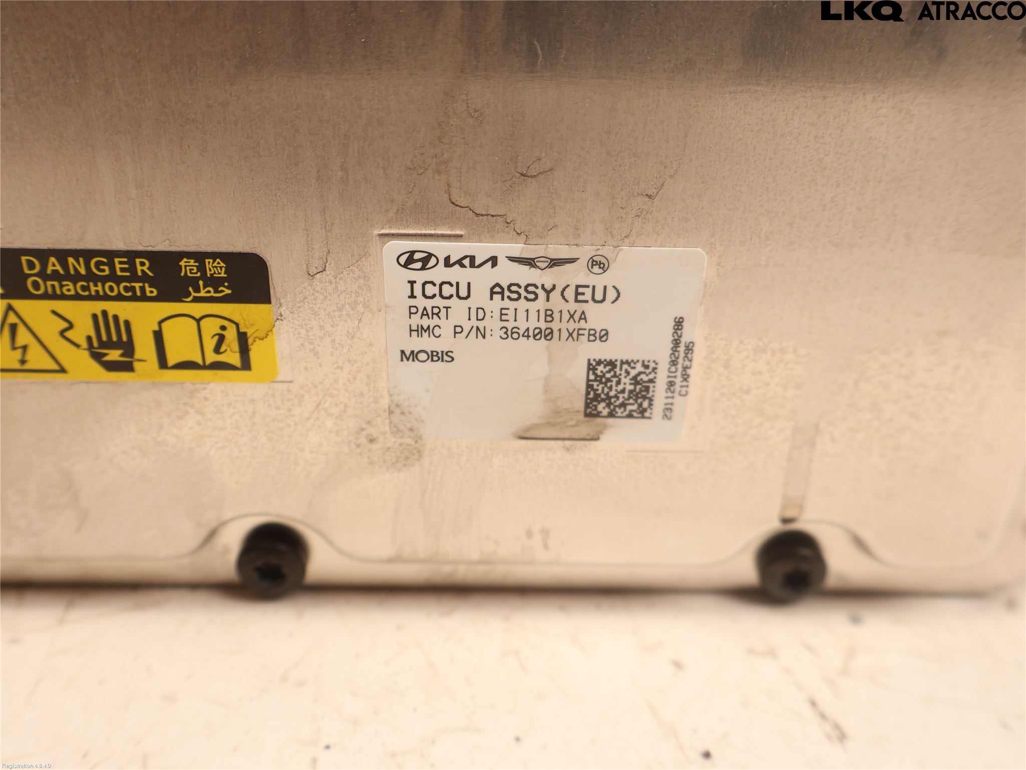 Kia EV6 (CV) 22- Batteriladdare Högspänning