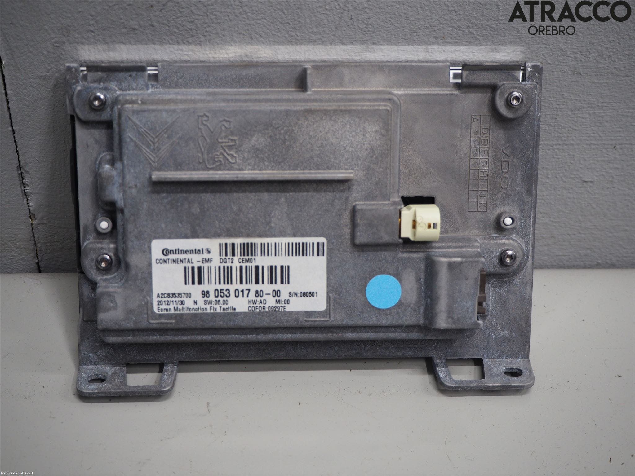 Peugeot 208 12-15 Bildskärm