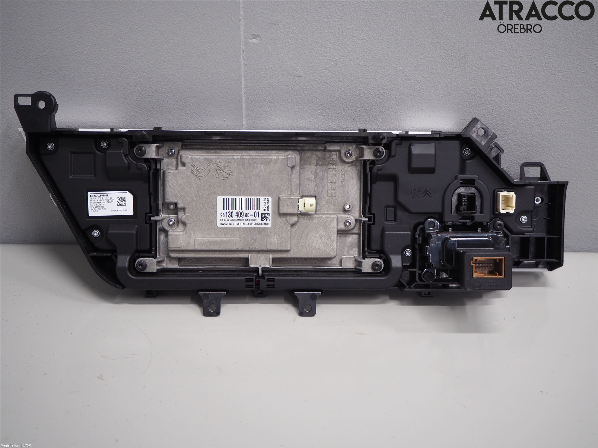 Citroen C4 GRAND PICASSO 14-18 Bildskärm