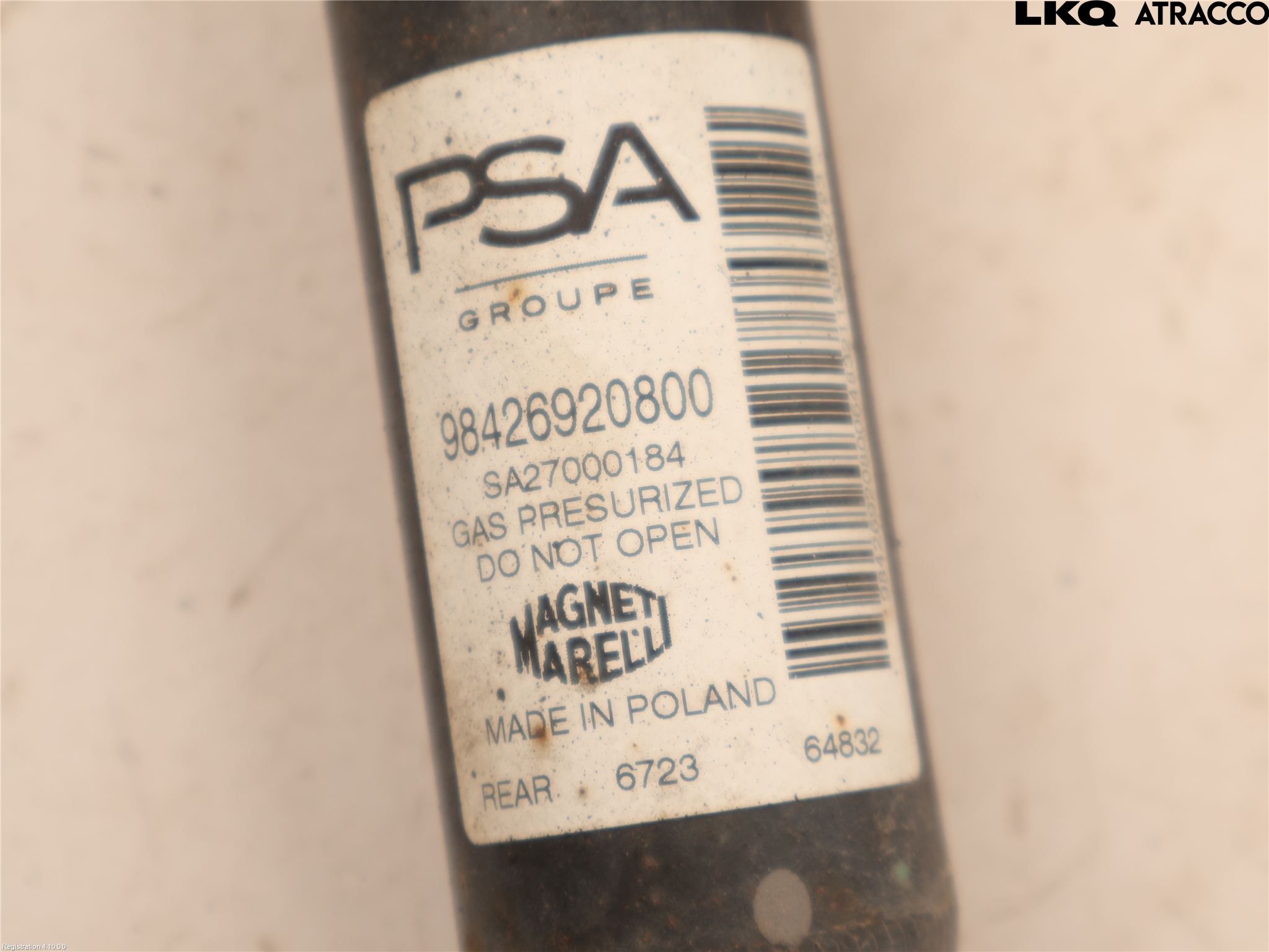 Opel MOKKA 21- Stötdämpare Bak